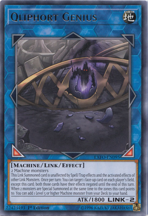 Qliphort Genius [EXFO-EN095] Rare 