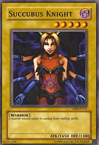 Succubus Knight [LOB-EN117] Common 