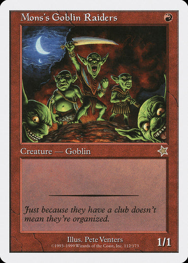 Mons's Goblin Raiders [Starter 1999] 