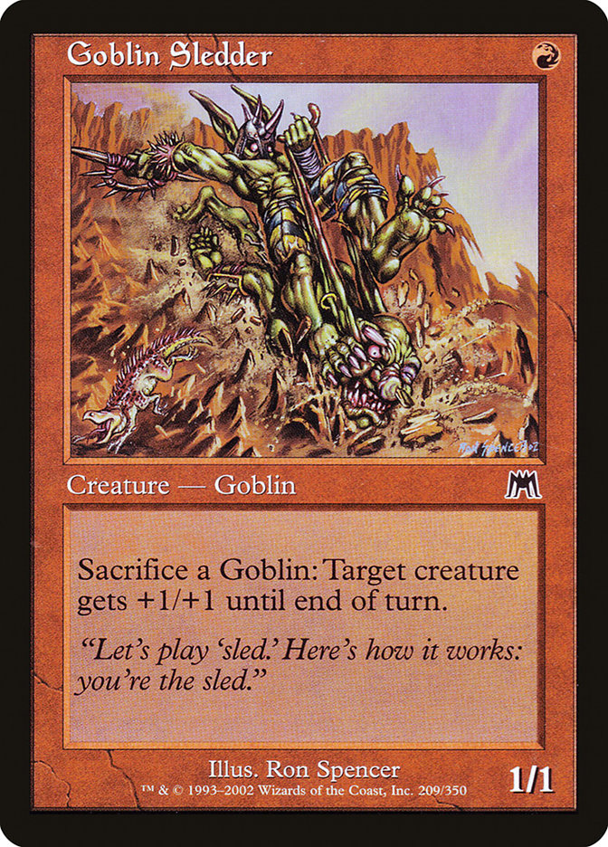 Goblin Sledder [Onslaught] 