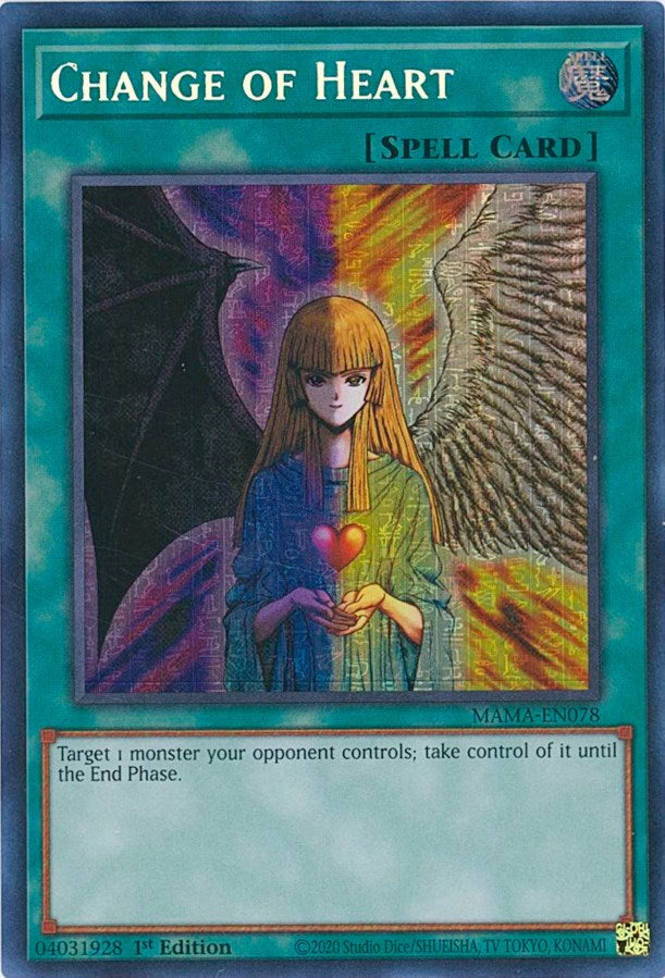 Change of Heart [MAMA-EN078] Secret Pharaoh's Rare 