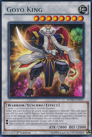 Goyo King [BOSH-EN051] Rare 