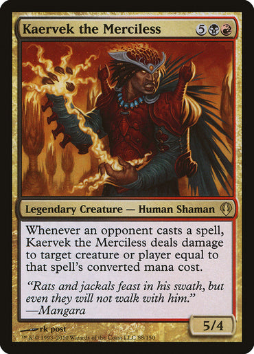 Kaervek the Merciless [Archenemy] 