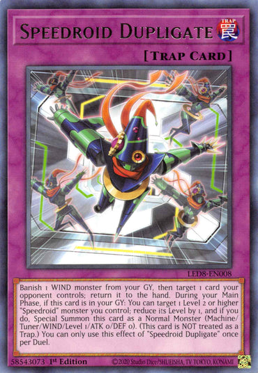 Speedroid Dupligate [LED8-EN008] Rare 