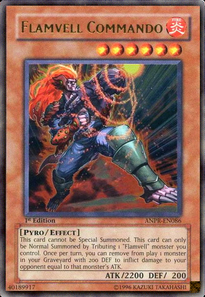 Flamvell Commando [ANPR-EN086] Ultra Rare 