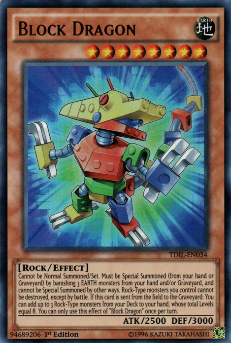 Block Dragon [TDIL-EN034] Ultra Rare 