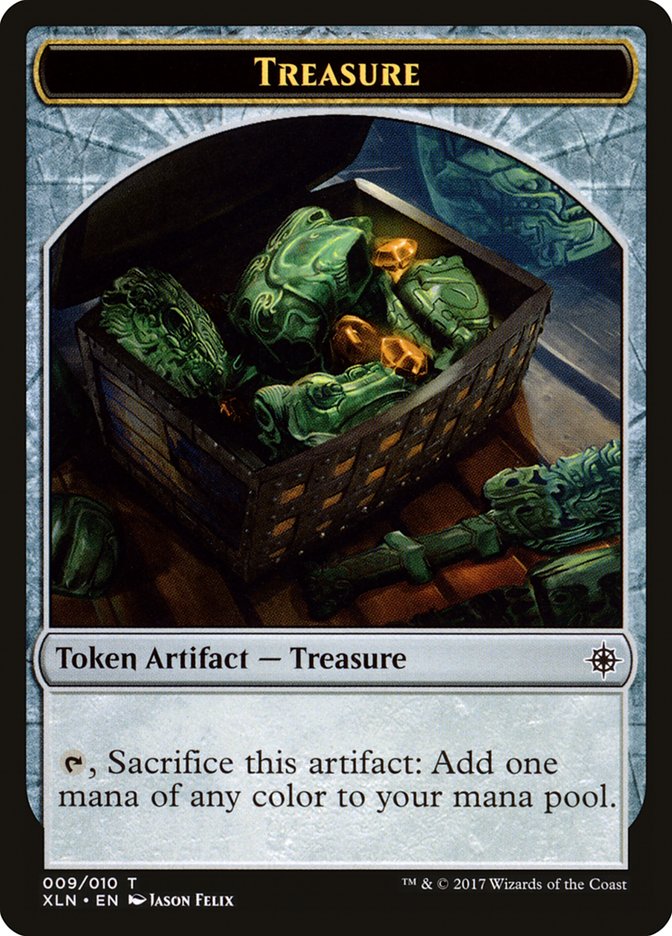 Treasure Token (009/010) [Ixalan Tokens] 