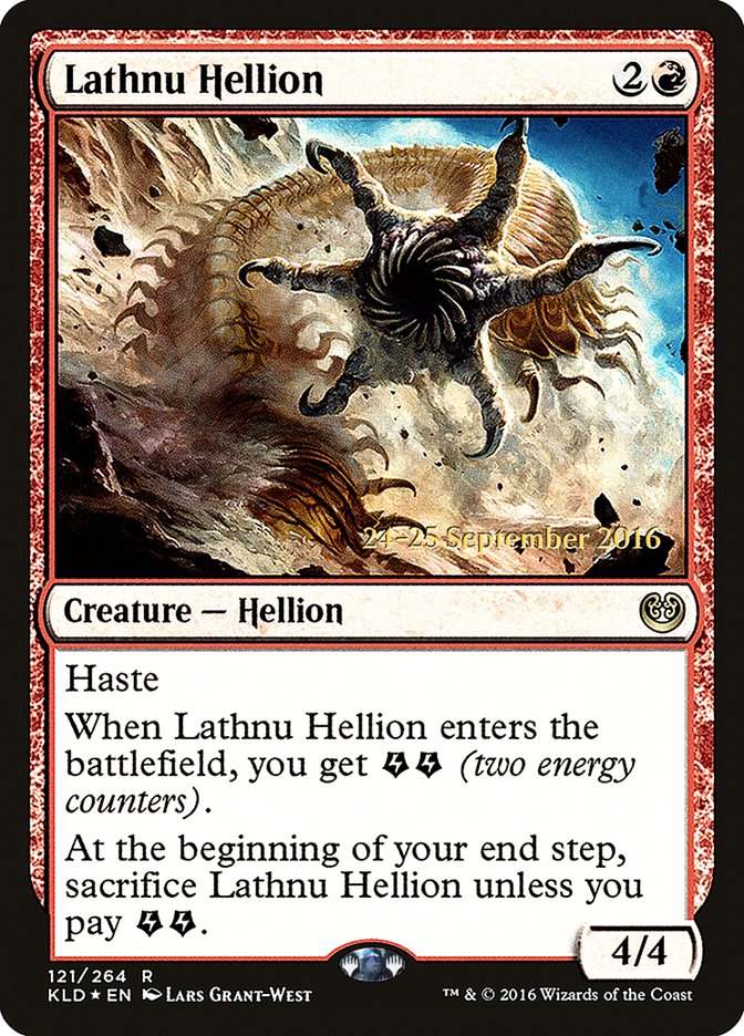 Lathnu Hellion [Kaladesh Prerelease Promos] 