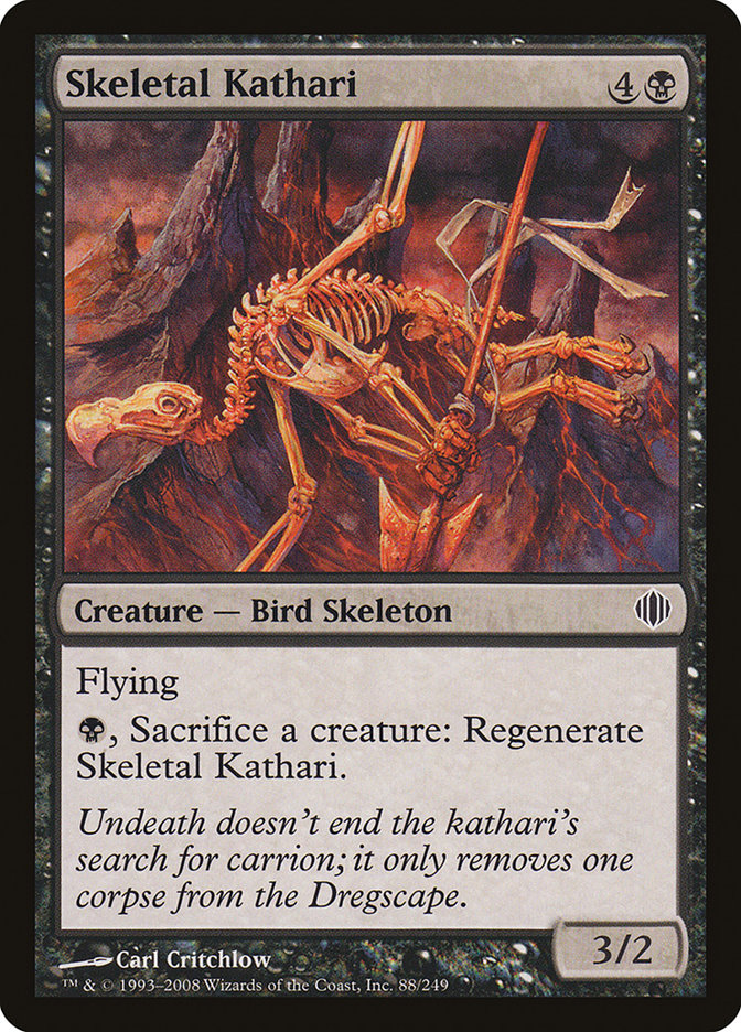 Skeletal Kathari [Shards of Alara] 