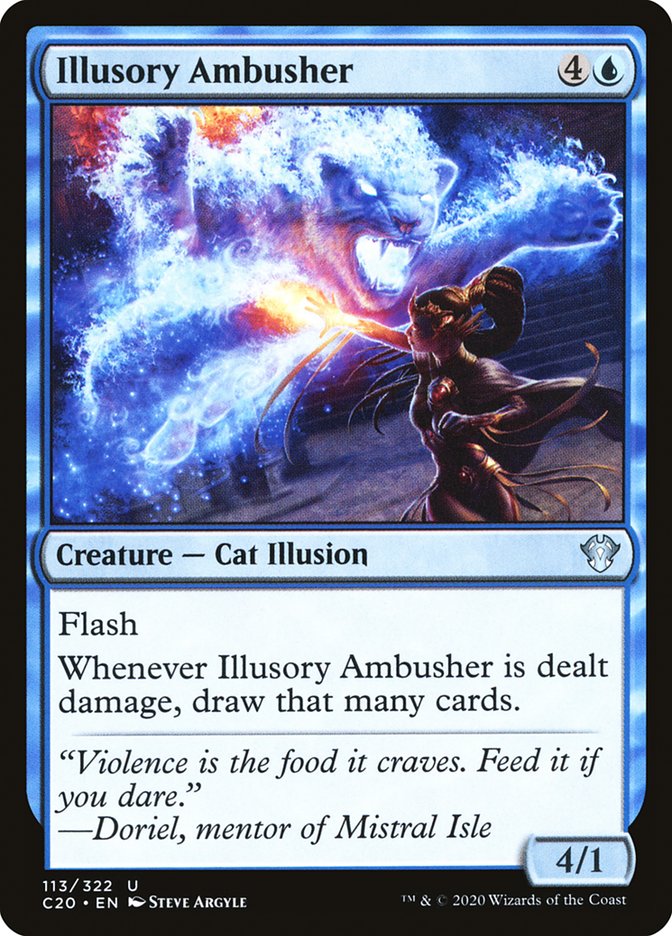 Illusory Ambusher [Commander 2020]