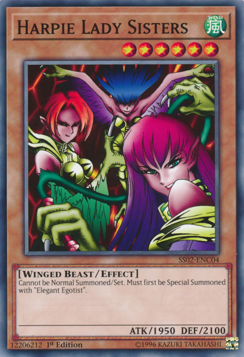 Harpie Lady Sisters [SS02-ENC04] Common 