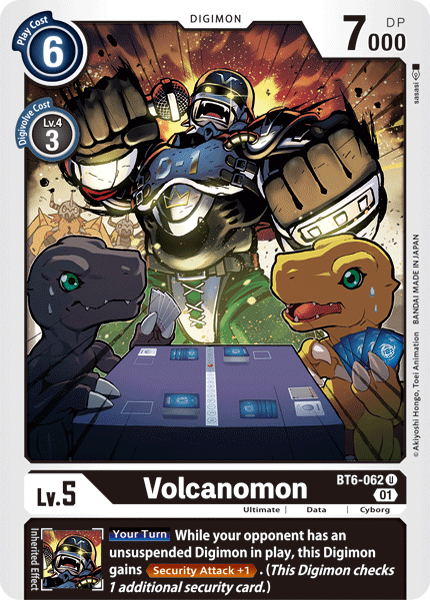 Volcanomon [BT6-062] [Double Diamond] 