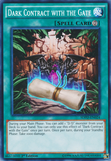 Dark Contract with the Gate [SDPD-EN024] Common 