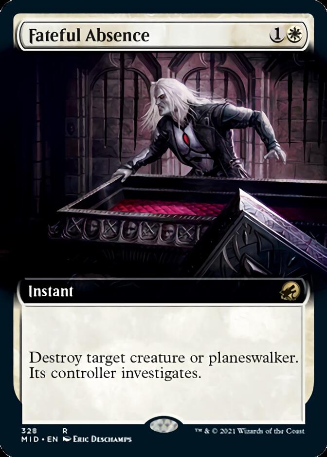 Fateful Absence (Extended Art) [Innistrad: Midnight Hunt] 