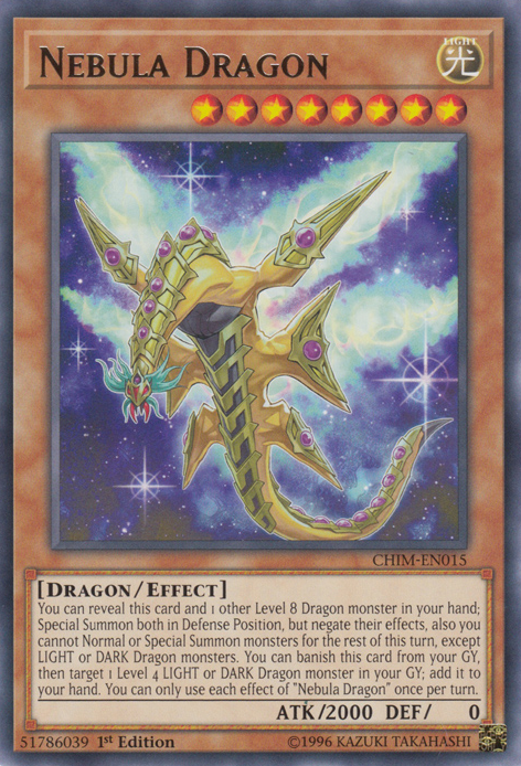 Nebula Dragon [CHIM-EN015] Rare 