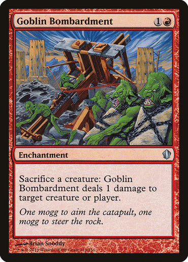 Goblin Bombardment [Commander 2013] 