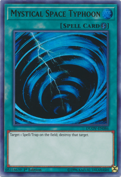 Mystical Space Typhoon [DUOV-EN086] Ultra Rare 