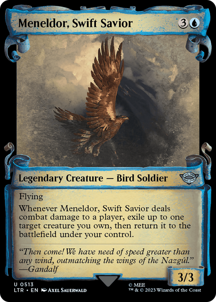 Meneldor, Swift Savior [The Lord of the Rings: Tales of Middle-Earth Showcase Scrolls] 