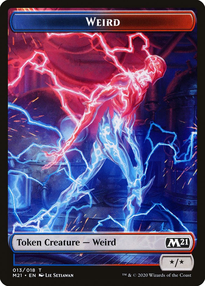 Weird Token [Core Set 2021 Tokens] 