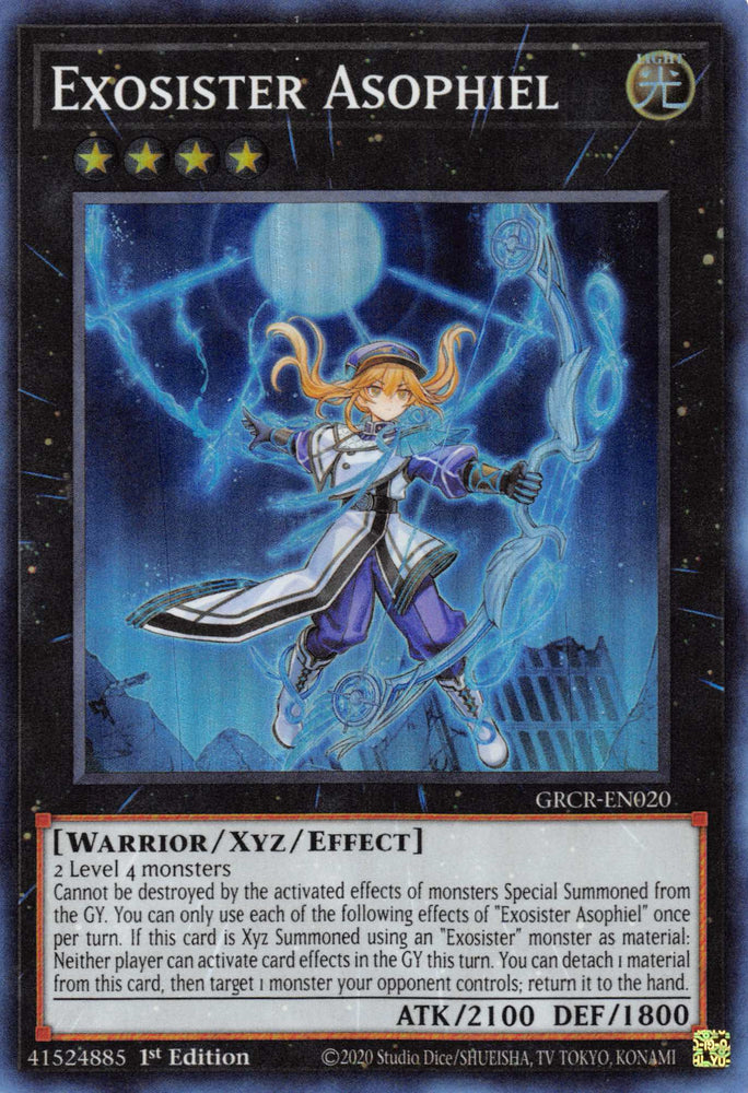 Exosister Asophiel [GRCR-EN020] Super Rare 