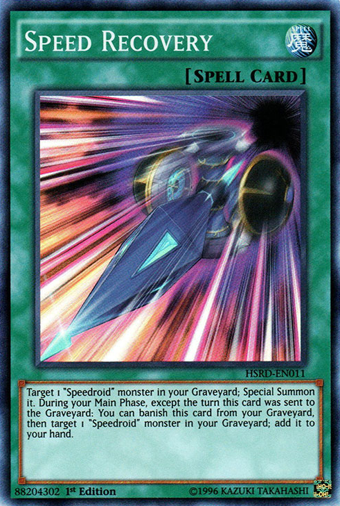 Speed ​​Recovery [HSRD-EN011] Super Rare 