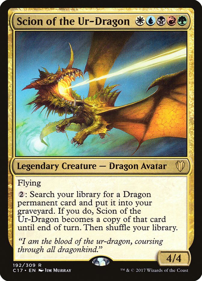 Scion of the Ur-Dragon [Commander 2017] 