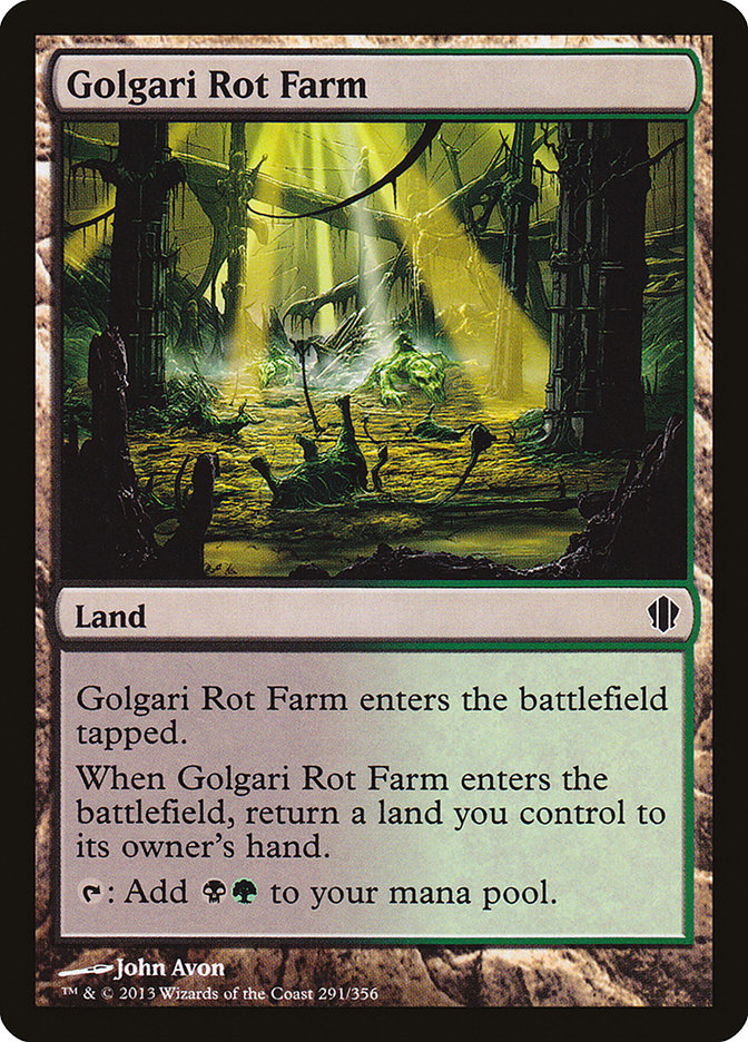 Golgari Rot Farm [Commander 2013] 