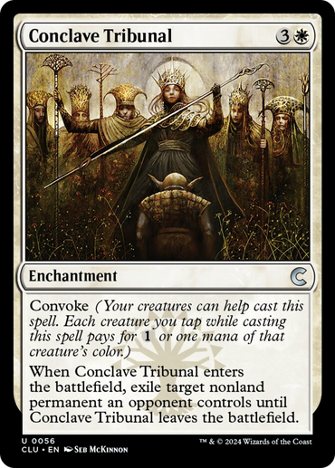 Conclave Tribunal [Ravnica: Clue Edition] 