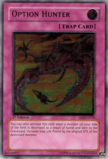 Option Hunter (UTR) [SOI-EN058] Ultimate Rare 