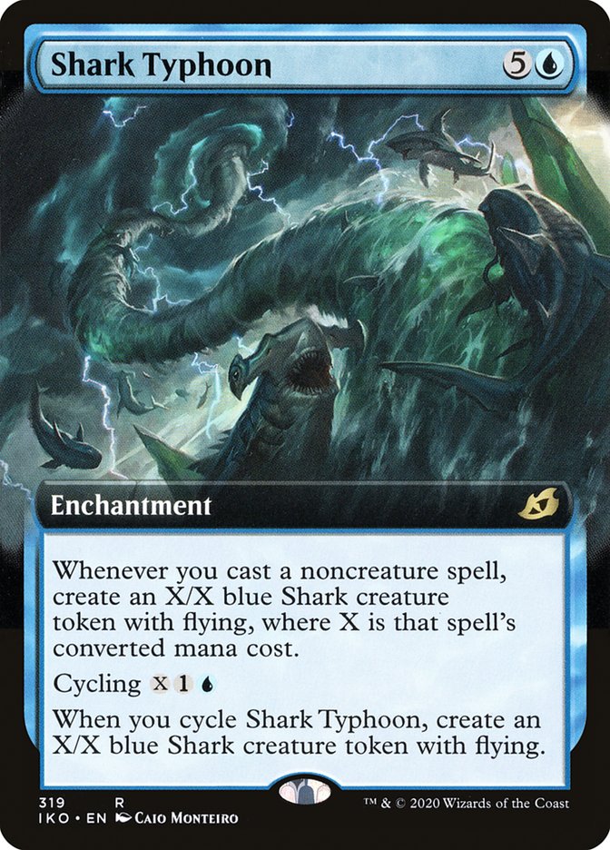 Shark Typhoon (Extended Art) [Ikoria: Lair of Behemoths] 