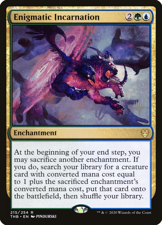 Enigmatic Incarnation (Promo Pack) [Theros Beyond Death Promos] 