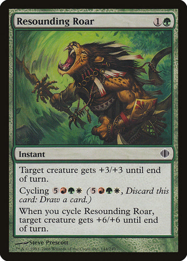 Resounding Roar [Shards of Alara] 