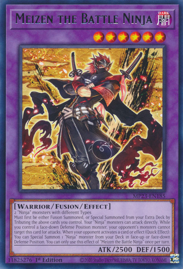Meizen the Battle Ninja [MP23-EN185] Rare 