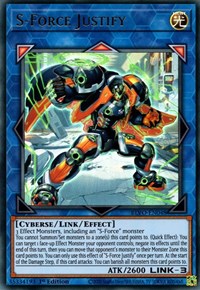 S-Force Justify [BLVO-EN048] Ultra Rare 