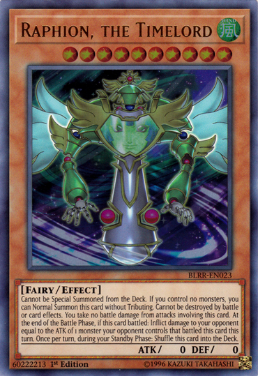 Raphion, the Timelord [BLRR-EN023] Ultra Rare 