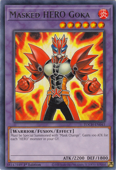 Masked Hero Goka [TOCH-EN043] Rare 