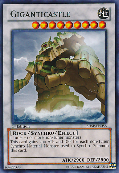 Giganticastle [SHSP-EN058] Rare 