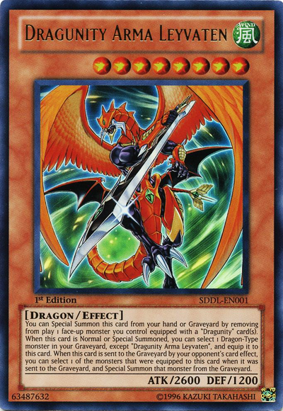 Dragunity Weapon Leyvaten [SDDL-EN001] Ultra Rare 