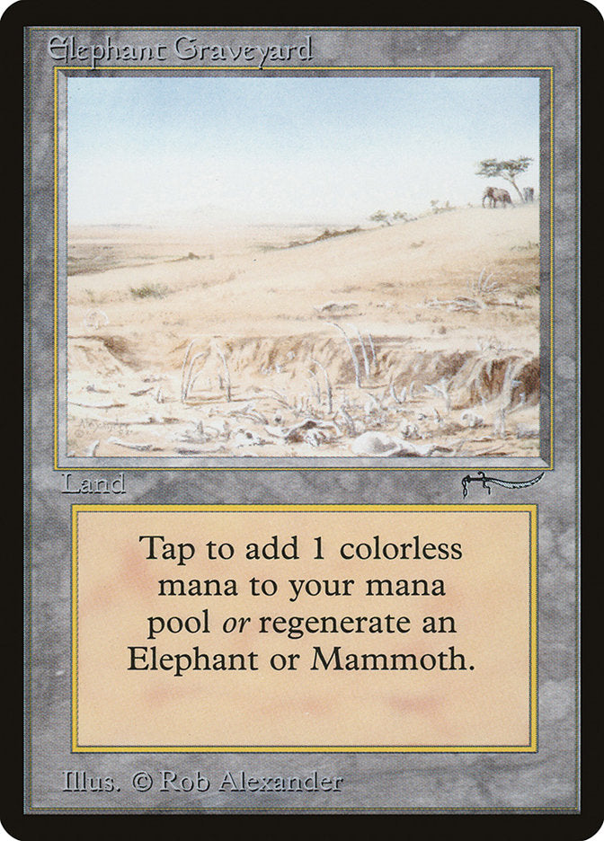 Elephant Graveyard [Arabian Nights] 