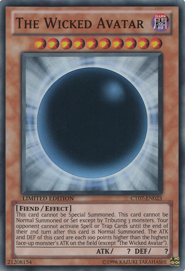 The Wicked Avatar [CT07-EN023] Super Rare 