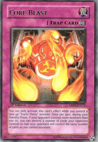 Core Blast [ABPF-EN072] Rare 