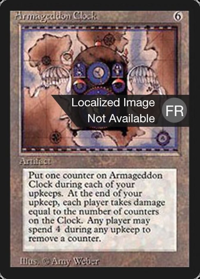 Armageddon Clock [Foreign Black Border] 
