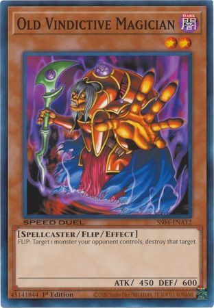 Old Vindictive Magician [SS04-ENA12] Common 