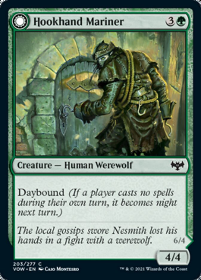Hookhand Mariner // Riphook Raider [Innistrad: Crimson Vow] 