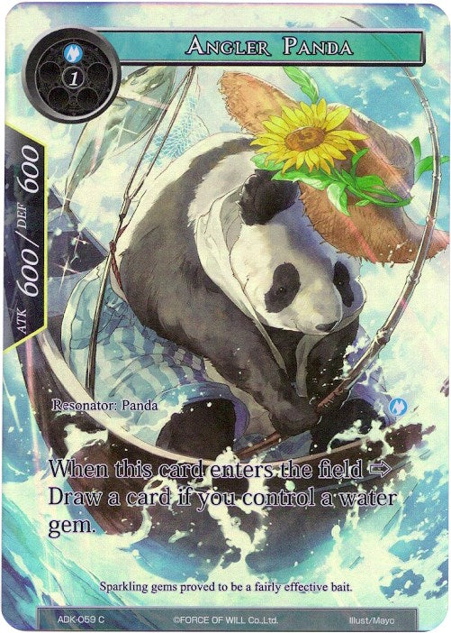 Angler Panda (Full Art) (ADK-059) [Advent of the Demon King]