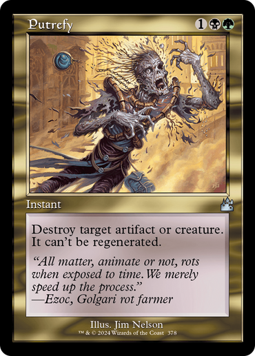 Putrefy (Retro Frame) [Ravnica Remastered] 