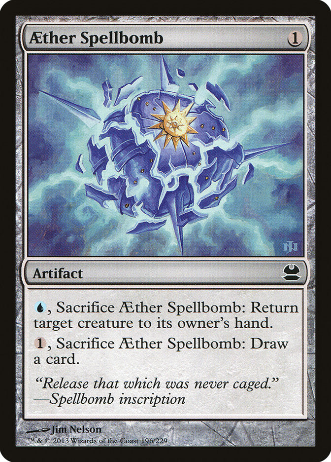 Aether Spellbomb [Modern Masters] 