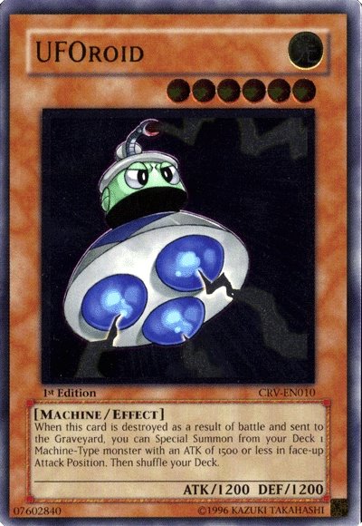 UFOroid [CRV-EN010] Ultimate Rare 