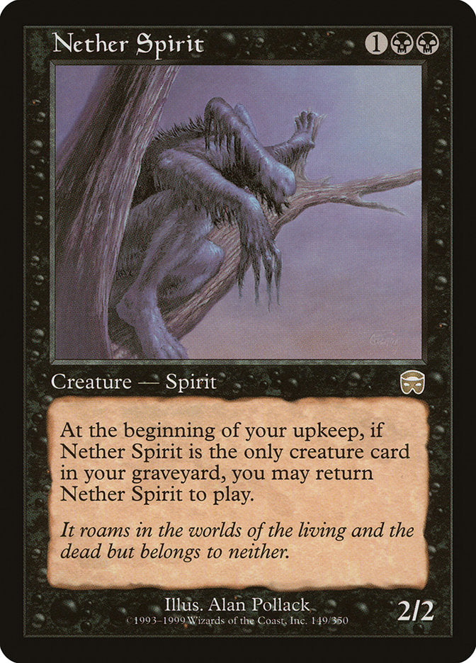 Nether Spirit [Mercadian Masques] 