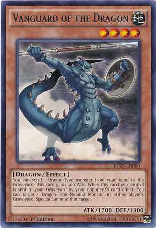 Vanguard of the Dragon [BP03-EN060] Rare 